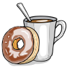 coffee donut