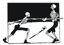 fencing skeleton
