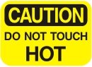 do not touch hot