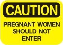 pregnant women should not enter