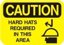 hard hats required