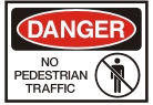 no pedestrian traffic