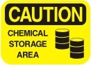 chemical storage area