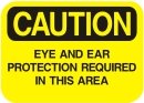 ear and eye protection required