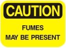 fumes may be present