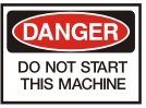 do not start machine