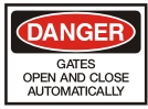 gates open and close automatically