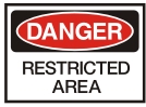 restricted area