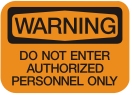 authorized personnel